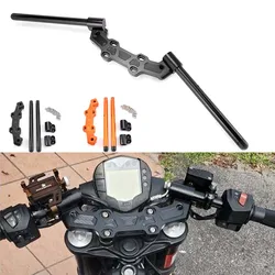 For D-uke 790 Duke790 Motorcycle Clip-On Adapter Plate Adjustable Handlebars Set For K-TM Duke 790 2018 2019 2020