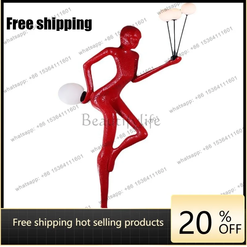 Factory Direct. Humanoid Art Sculpture Floor-to-ceiling Living Room Light Luxury Design Creative Showroom Decorative Ornament