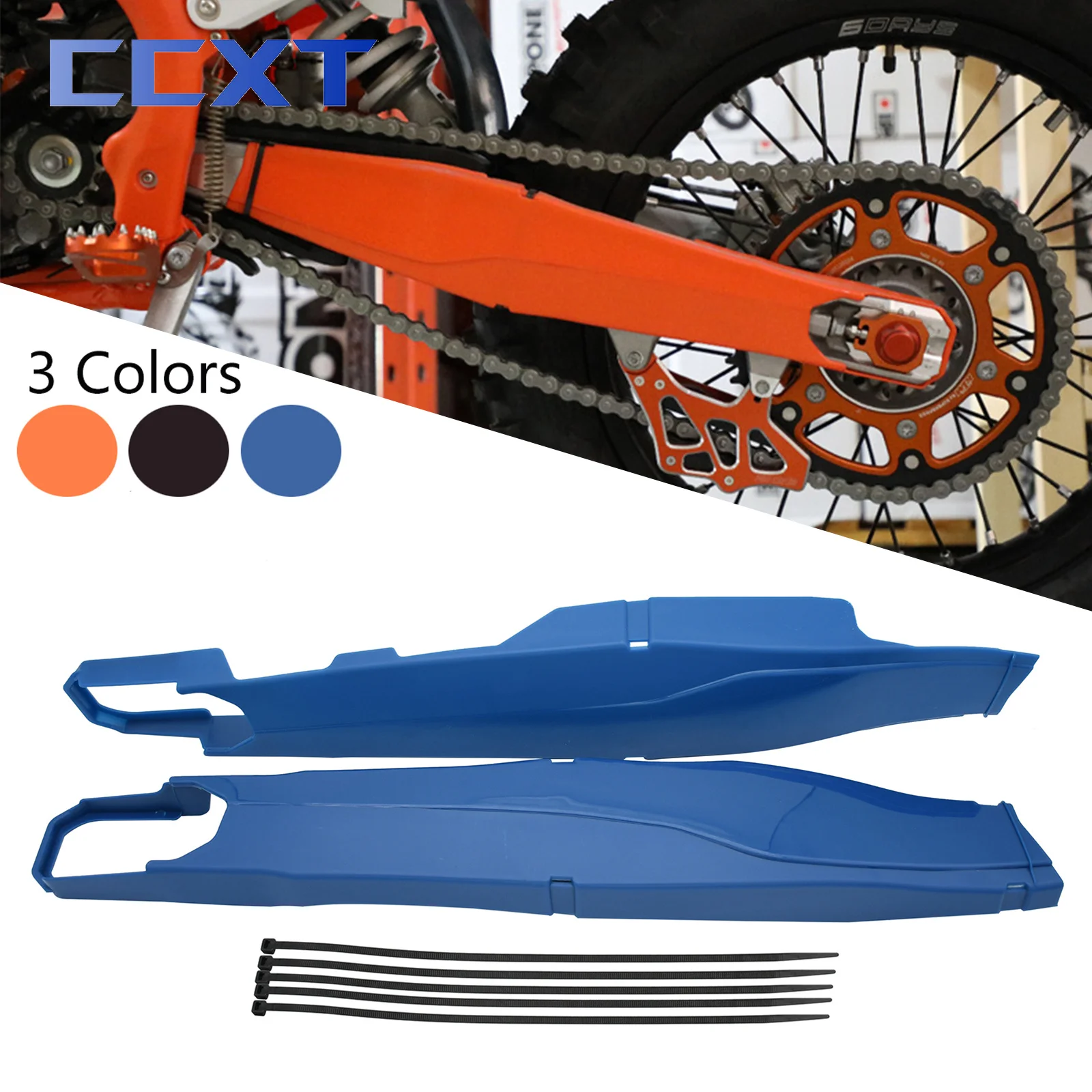 Motorcycle Swingarm Swing Arm Protector For KTM TE FE TC FC EXC EXCF XCW XCWF 125 200 250 300 450 400 450 500 2012-2022 Parts