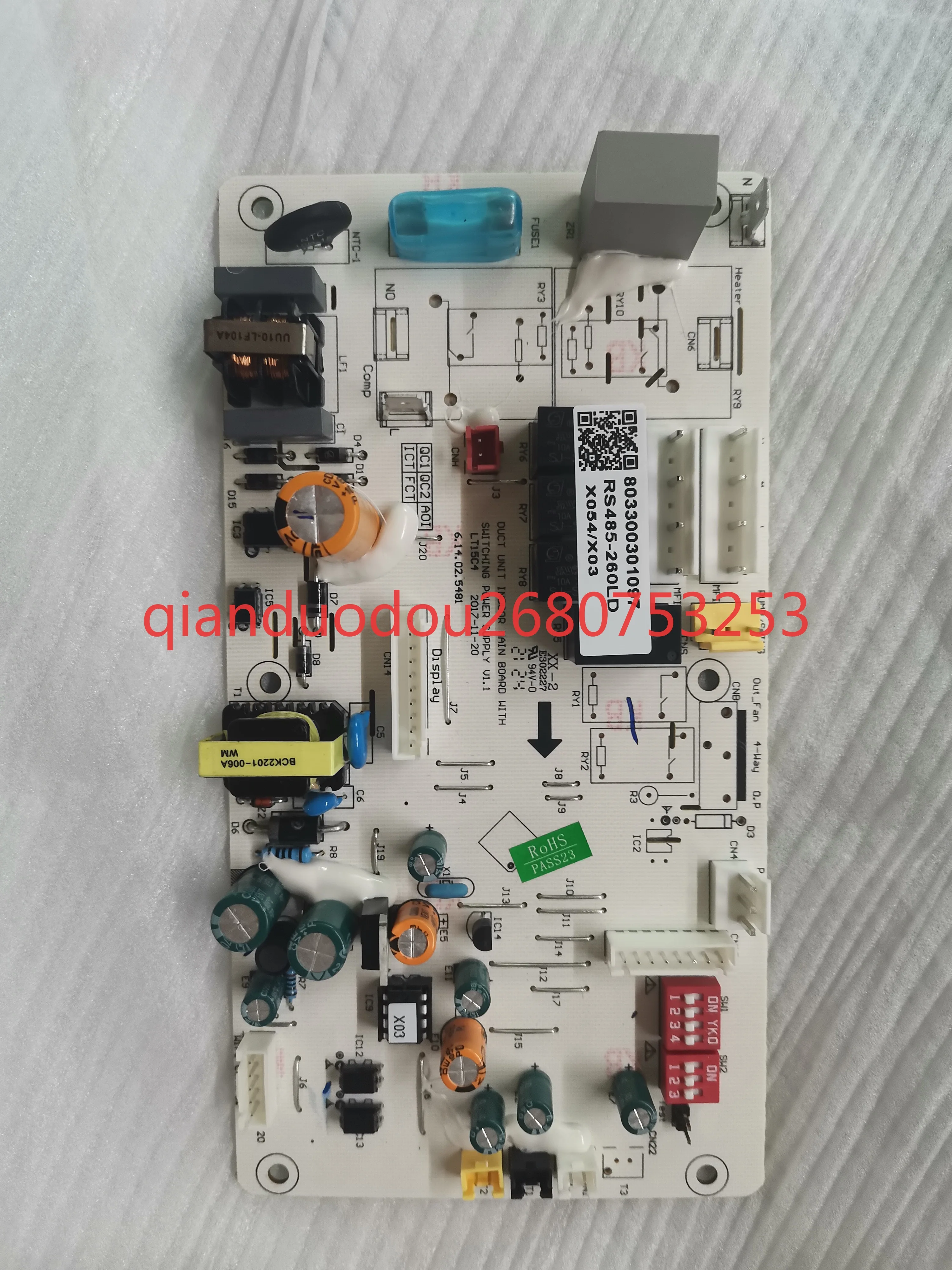 

Suitable for Chigo central air conditioner main board 803300301097 control board RS485-260LD X054