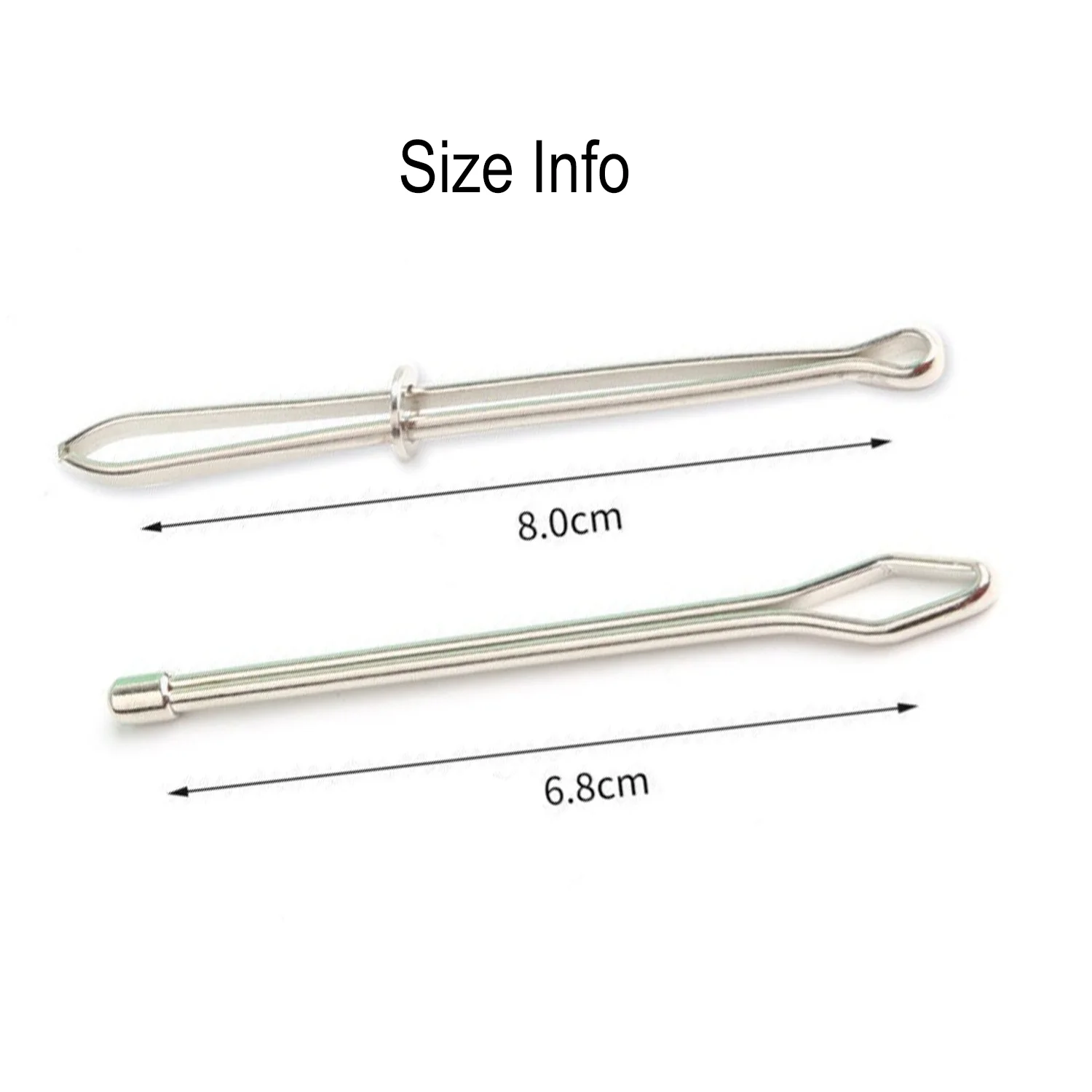 Drawstring Threaders Stainless Steel Sewing Loop Turner Hooks with Latch Easy Quick Rope & Elastic Insertion Hoodies Sweatpants
