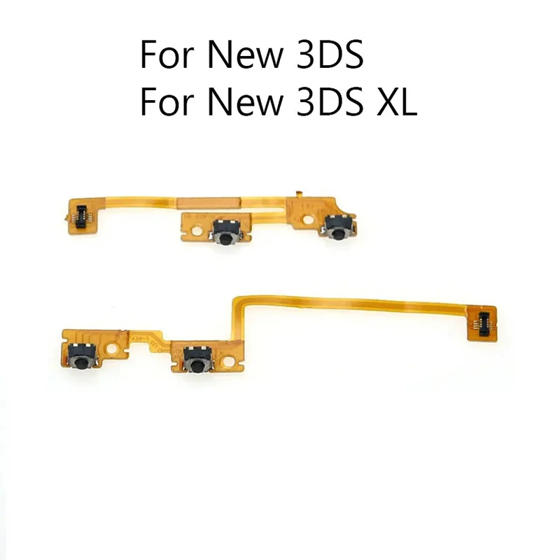 L R Schulterknopf mit Flexkabel für 3DS 3DSLL 3DSXL Neue 3DS LL XL Reparatur links rechts Schalter Auslöser – Detail 2