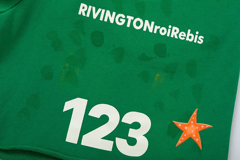 Summer RRR123 Shorts Vintage Letter Loose Casual Rolled Hem Draw Rope Sports Shorts Men's Quarter Pants Men Women's Clothing