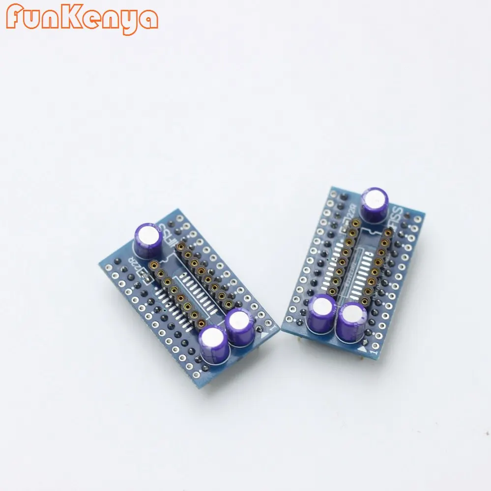 1 Pair Finsihed DAC Board PCM63 To PCM1702 / PCM1702 To PCM63 Decoding Chip Module ( No Chip )