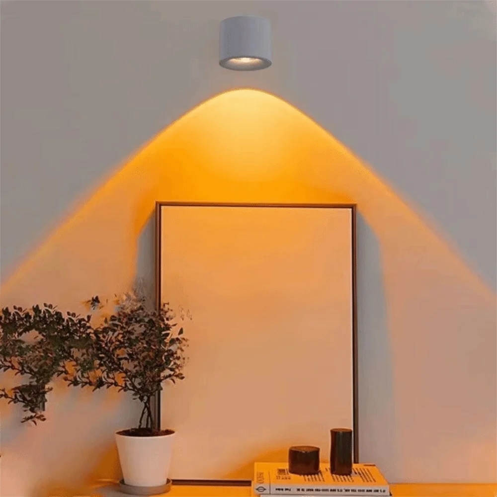 Magnetic Rechargeable Reading Light Non-Flickering LED Remote Control Cordless Lamp Detachable Design Eye-Friendly Magnetic Lamp