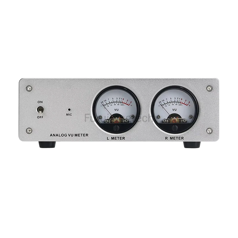 MIC-45 VU Level Meter Finished Product Machine LED Yellow Backlight Voice Control Driver Board Wire-free