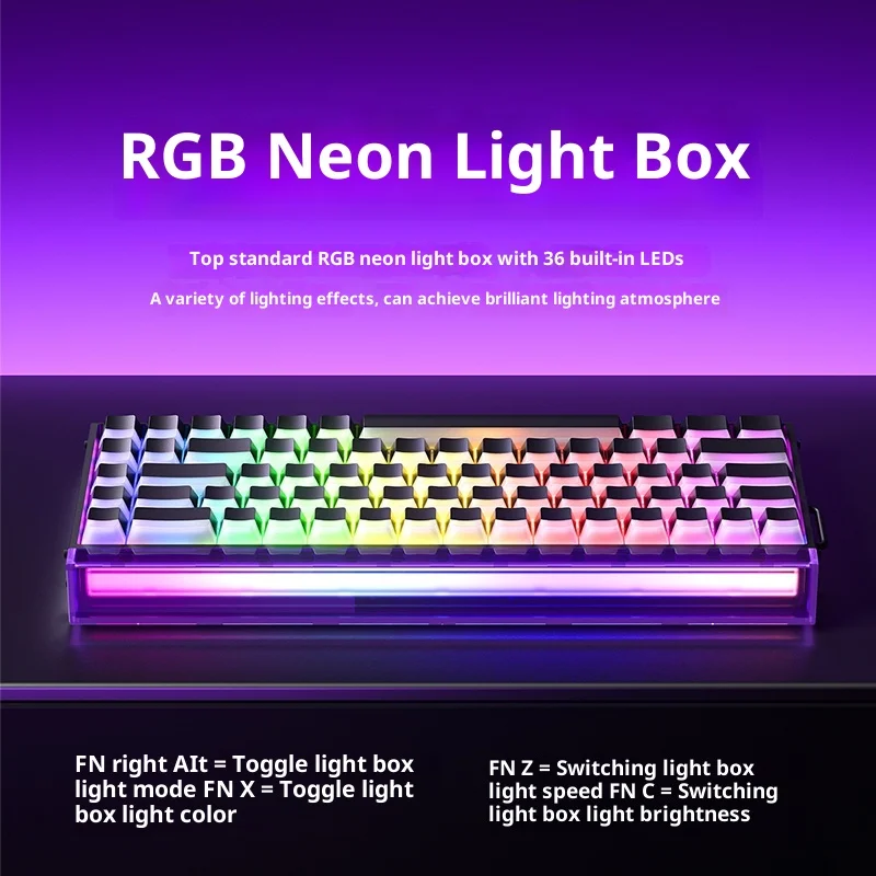 Heißer Tarantula Hero68he Magnetische Achse Mechanische Tastatur Esports Spiel Fps Live Office Universal Wired High-Performance Junge Geschenke