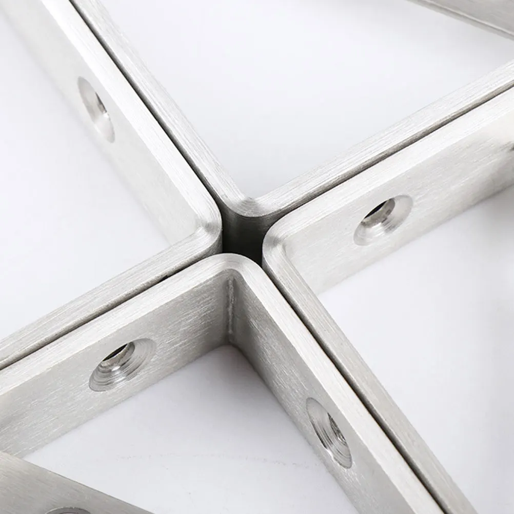 

Stainless Steel Triangle Brackets Heavy Duty Shelf Supports Wall Shape Strong Durable Simple Installation Living Room