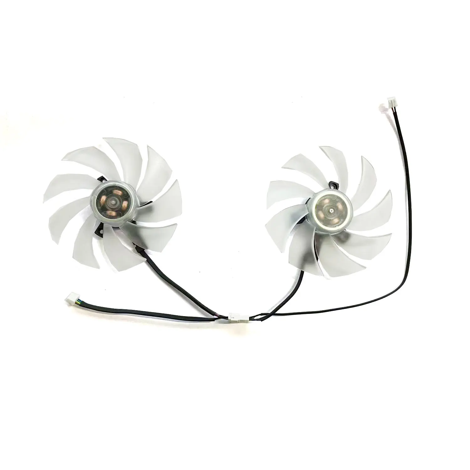 95 مللي متر 4PIN FD10015H12D تيار مستمر 12 فولت 0.55A ل PowerColor RX 6650 6600XT 7600XT Hellhound بطاقة الفيديو مروحة استبدال GPU مروحة