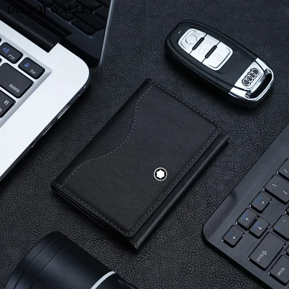 

Busine Sle Magsafe Porte-carte En Cuir À Trois Volets Porte-carte Magnétique Sac De Carte Portefeuille Pour IPhone 17 16 Pro Max