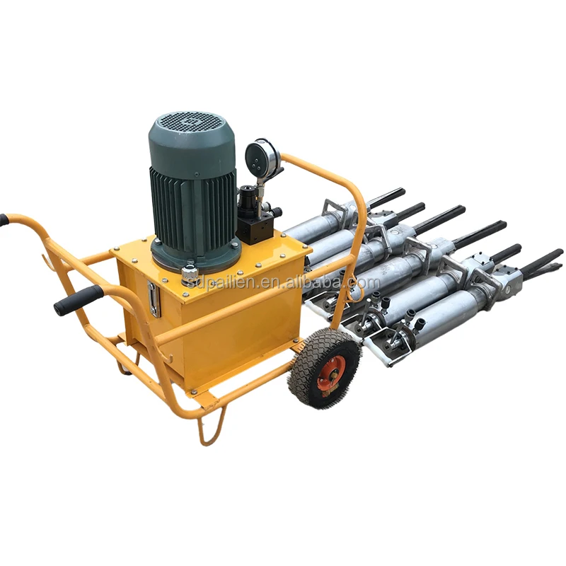 

Driving quarrying stone splitter Portable static stone splitter for dismantling underground mining stone splitter