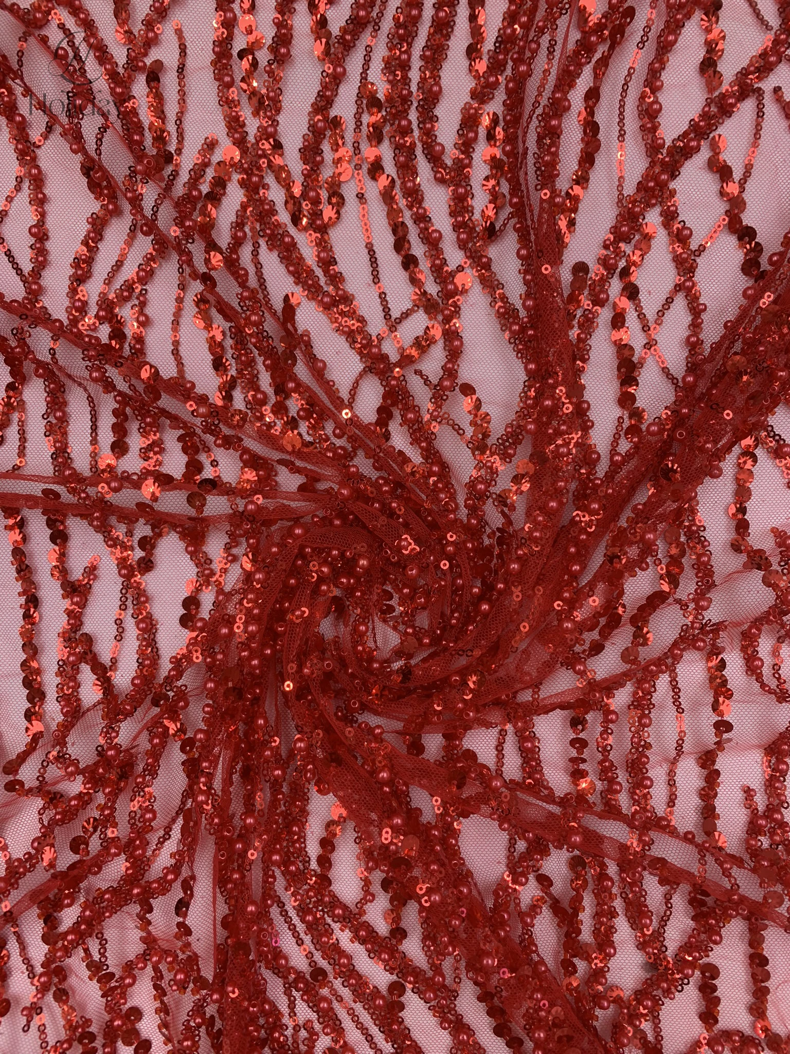 5ヤード 2025年 アフリカレース生地 フランス高級スパンコールビーズメッシュレース生地 ナイジェリア女性用イブニングドレス