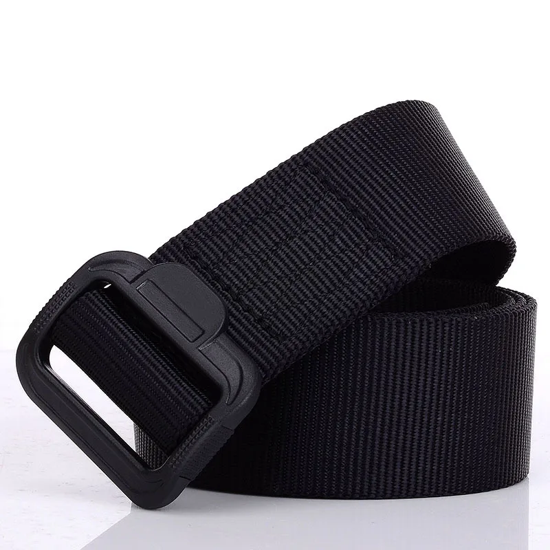 

Men's Military Tactical Belt Outdoor Canvas Web Adjustable Strap Security Buckle for Jeans Work Pants Casual Daily Wear