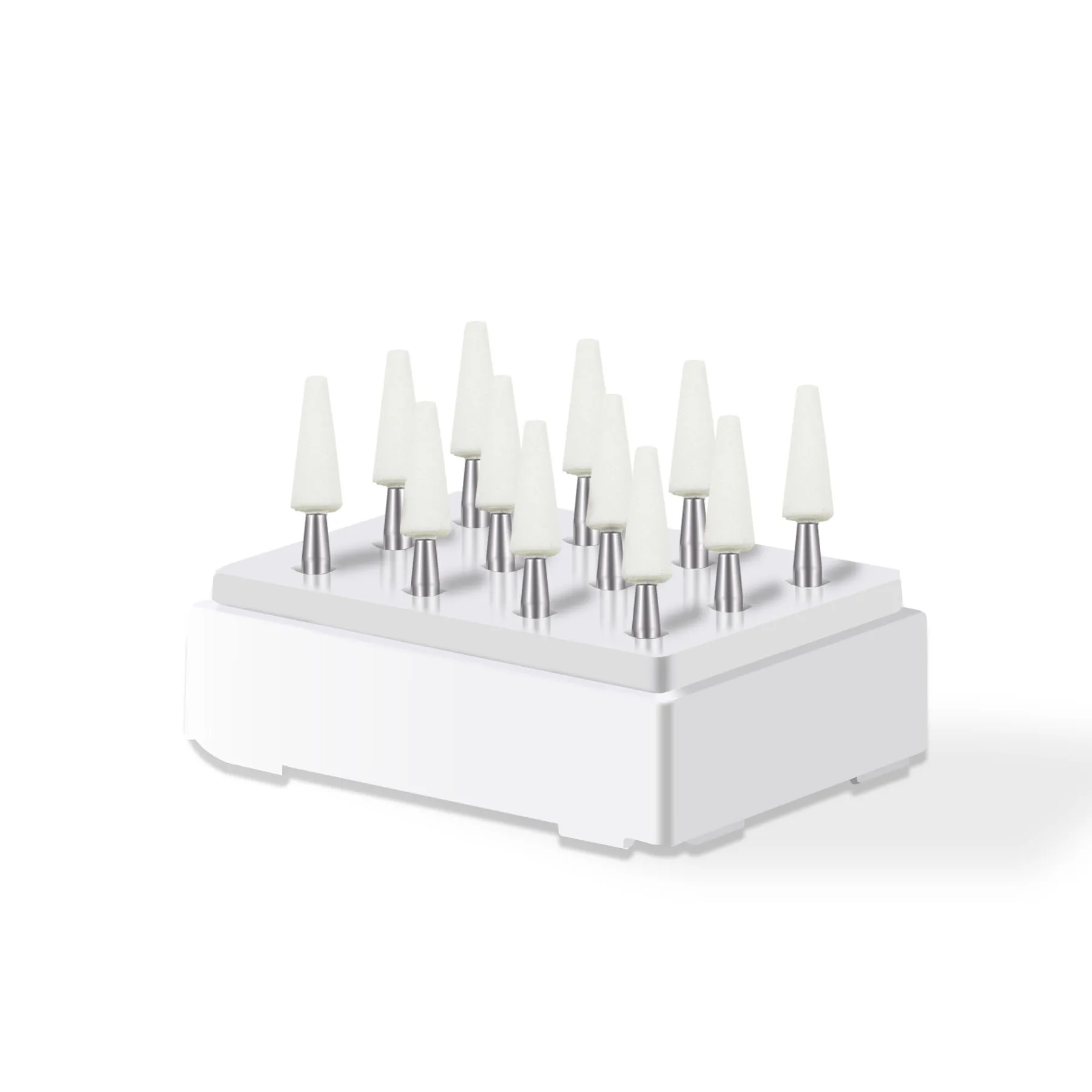 12pcs/Box Dental Stone Grinder Polisher Burs Set RA Series For Contouring Shaping Durable Polishing Durable Dentistry Tools
