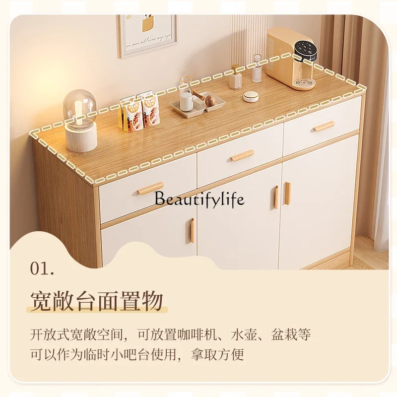 

yj19 Household drawers, cabinets, living room, bedside against the wall, five-bucket vertical cabinets