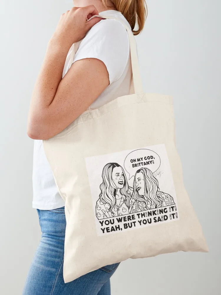White Chicks Tote Bag canvas tote bag shopper bag women canvas sacs de shopping Women's shopping