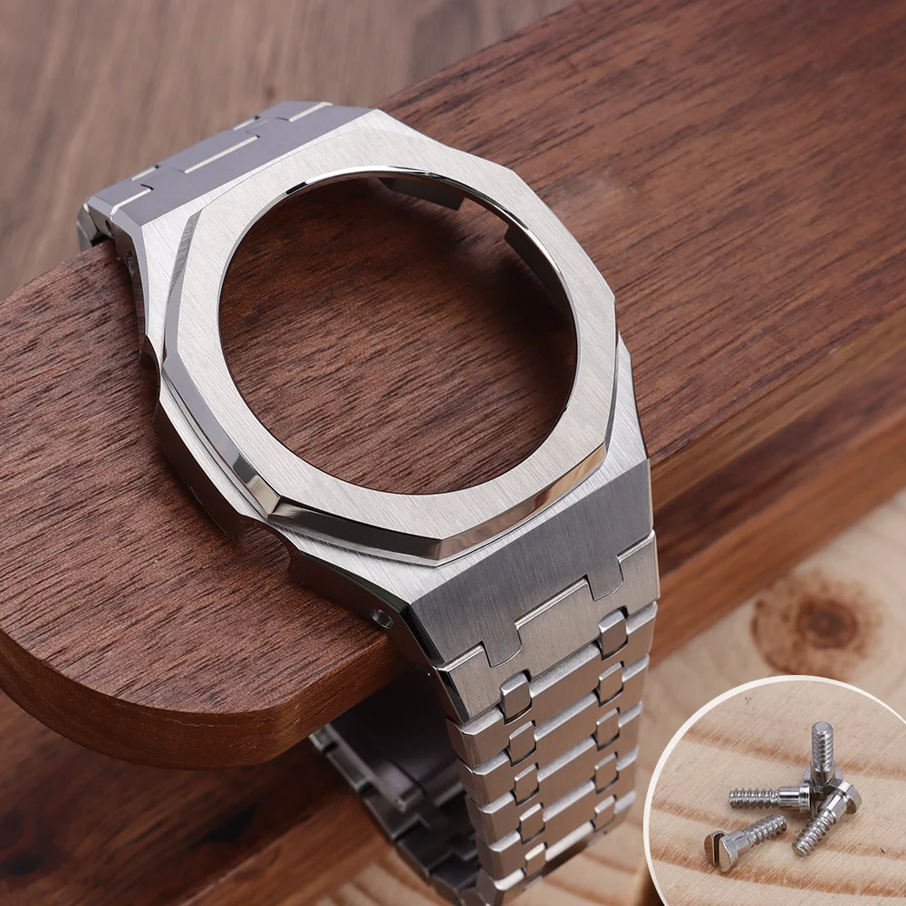 Gen4 Metal Case Bezel Frame Kit voor GA2100 Modificatie Horlogekast Roestvrij Stalen Band GA 2100/2110 Vervanging Kits Accessorie