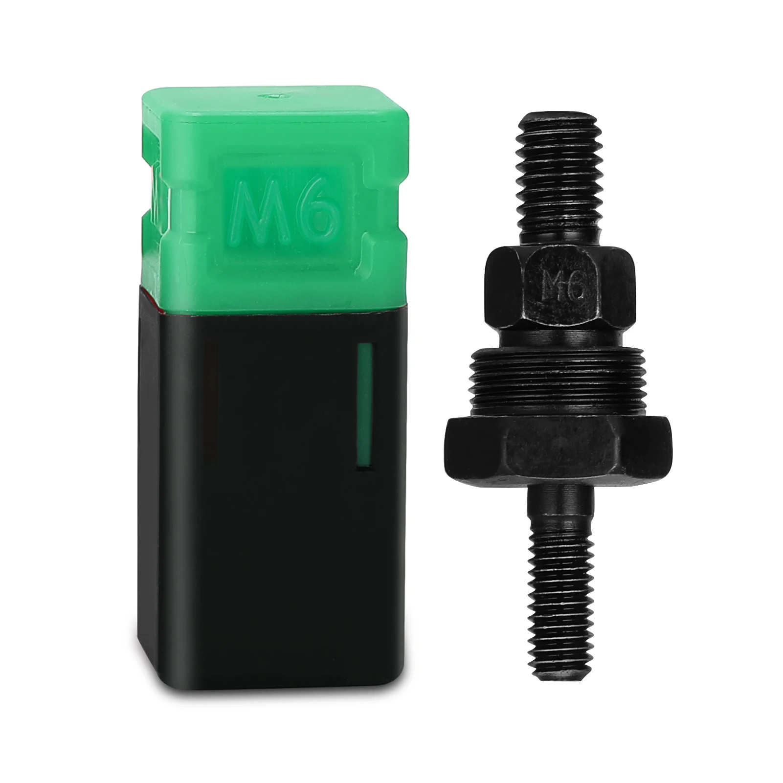 M3 M4 M6 M8 M10 M12 Mandrel Riveter Machine Accessory Threaded Mandrel Rivet Nut Adapter Pull Rod Riveter Riveting Heads