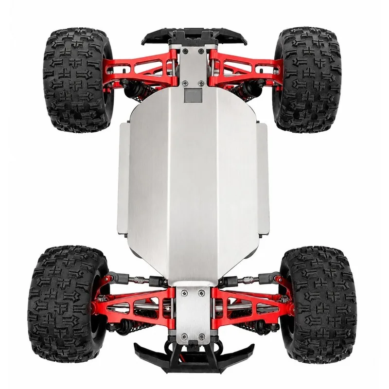 Ferngesteuertes Auto-Zubehör, Chassis-Panzer aus Edelstahl für MJX 1/16 16212 16213 16218 RC-Autoteile
