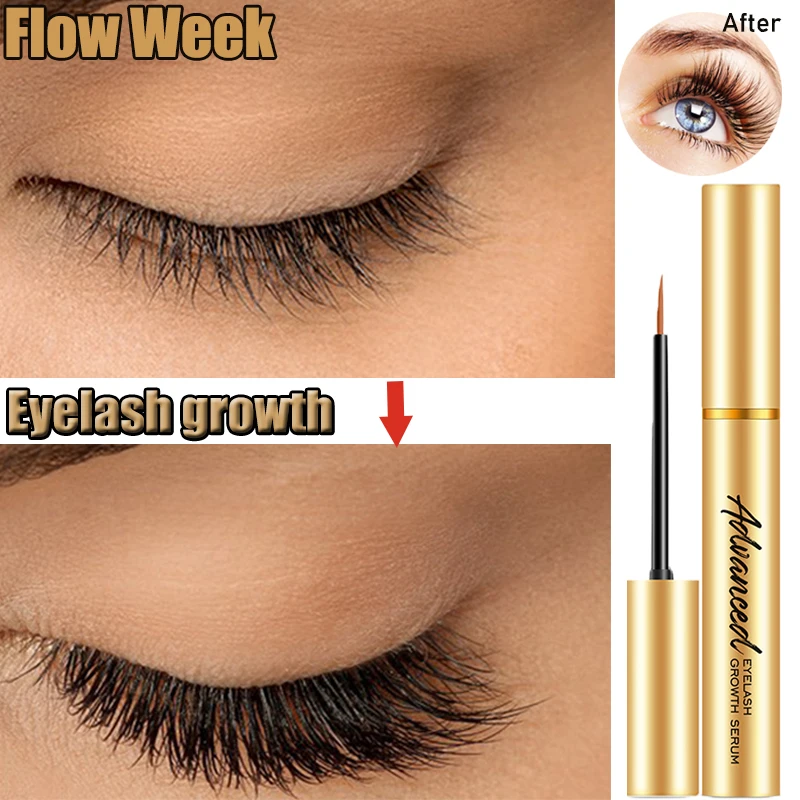 

FlowWeek Eyelash Growth Serum and Eyebrow Enhancement Formula Irritation Free Achieve Longer, Thicker, Healthier