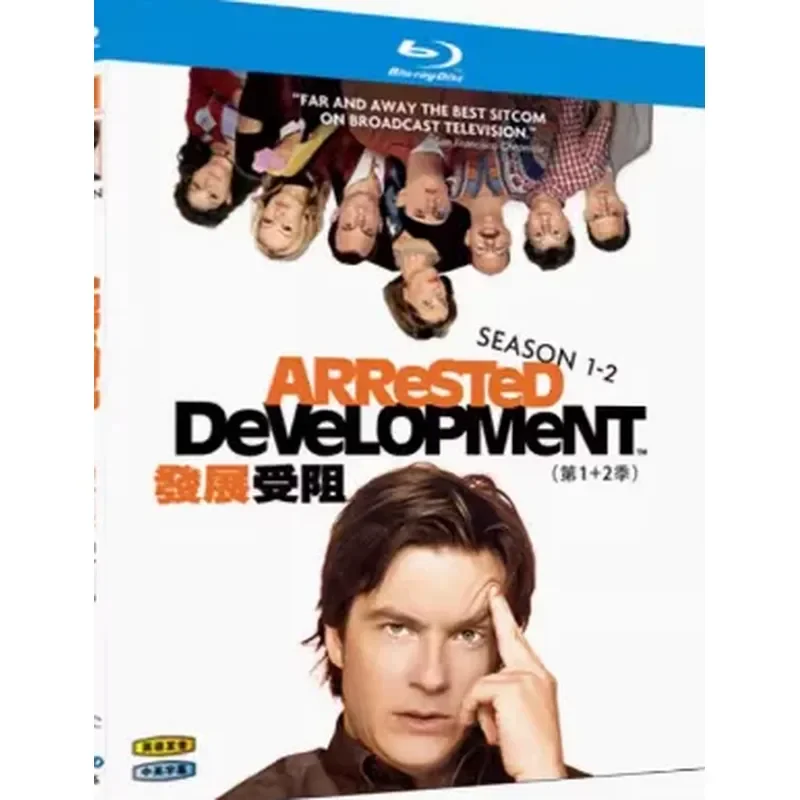 BD Blu-ray American TV Series Development Is Blocked Seasons 1-3 1080p Discs 6-disc Box Chinese and English Subtitles