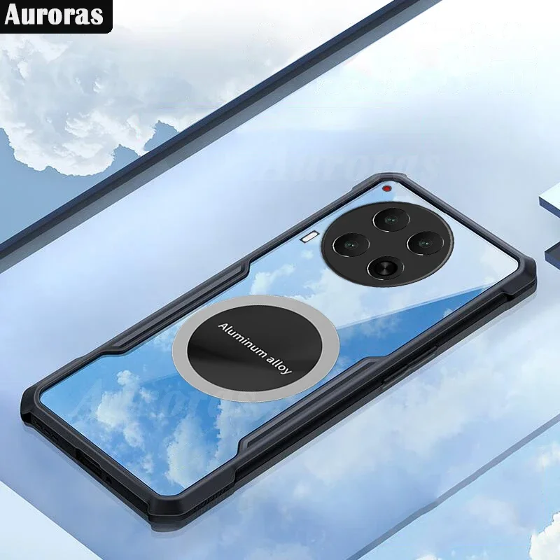 

Skinlee Case For Tecno Camon 30 4G/5G Car Magnetic Sheet Clear Heat Dissipation Shell For Tecno Camon 30 Pro Phone Cover