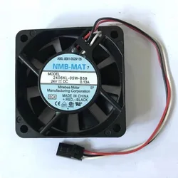 New CPU Cooling Fan for NMB 2406KL-05W-B59 FANUC Drive 24V 0.13A Fan A90L-0001-0529/0506/135 6015 60*60*15MM