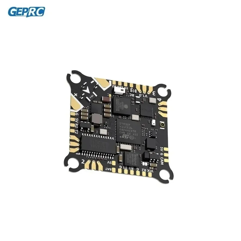 

GEPRC TAKER F411-12A-E 1-2S AIO F411 Flight Controller 4in1 12A ESC BMI270 ELRS 2.4G 3.0 RX 25.5X25.5mm DarkStar20 Cinewhoop RC