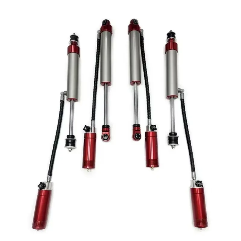Y61 High/Low Speed 2.5-inch Diameter Front/Rear Shock Absorbers Compression + Rebound Adjustable 3-way Adjustment