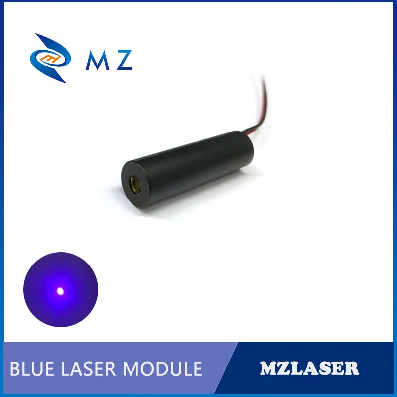 D10mm 405nm 100mw dot Blue ACC Driven Industrial Laser Module 3V Light Blue Laser