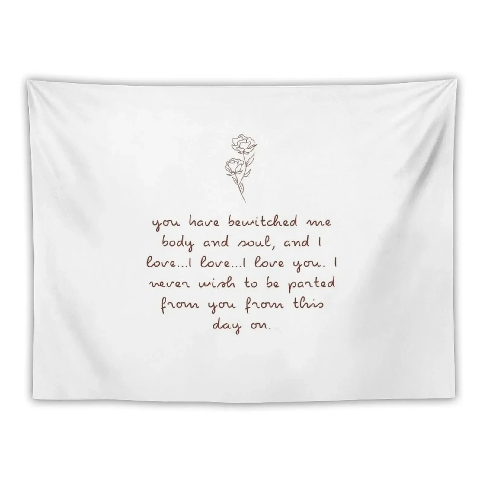 

Pride and Prejudice, Body and Soul Tapestry Decoration For Rooms Home Decorators Room Decor Tapestry