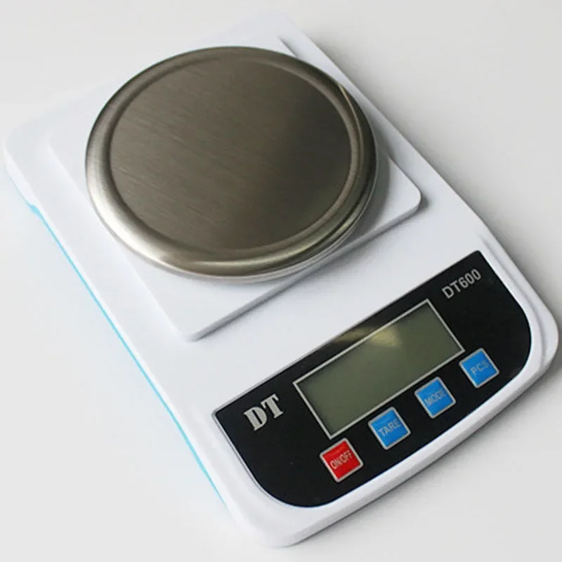 1000 X 0.01g Lab Analytical Balance Digital Electronic Weight Scales DT600 High Precision Electronic Scale