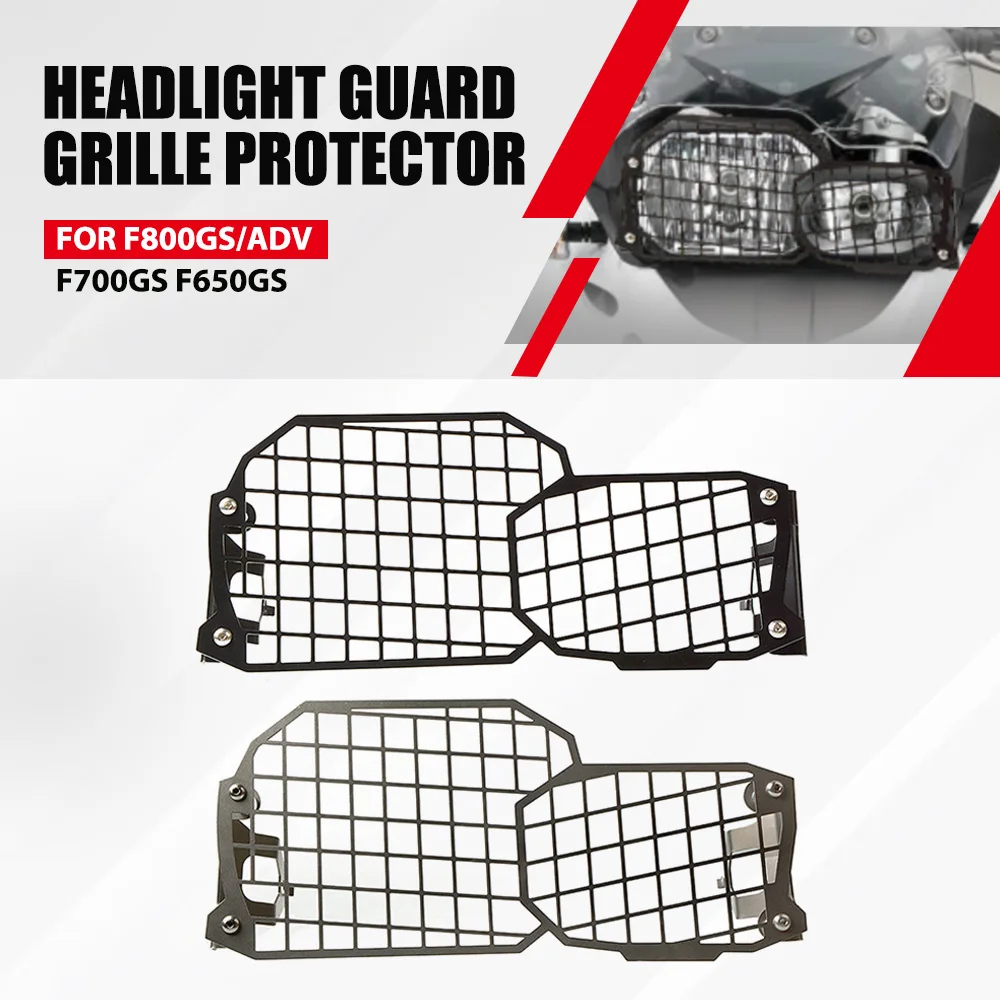 

Motorcycle Headlight Protector For BMW F800GS F700GS F650GS Twin/ABS/DAKAR/Premium/Standard Grille Guard Cover Protection Grill