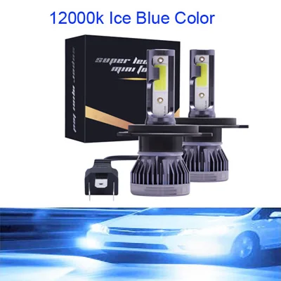 Ampoules LED Stroboscopiques H7 H11 9005 9006 – Effet Flash + Mode Normal, 6000LM, 12V Voiture & Moto