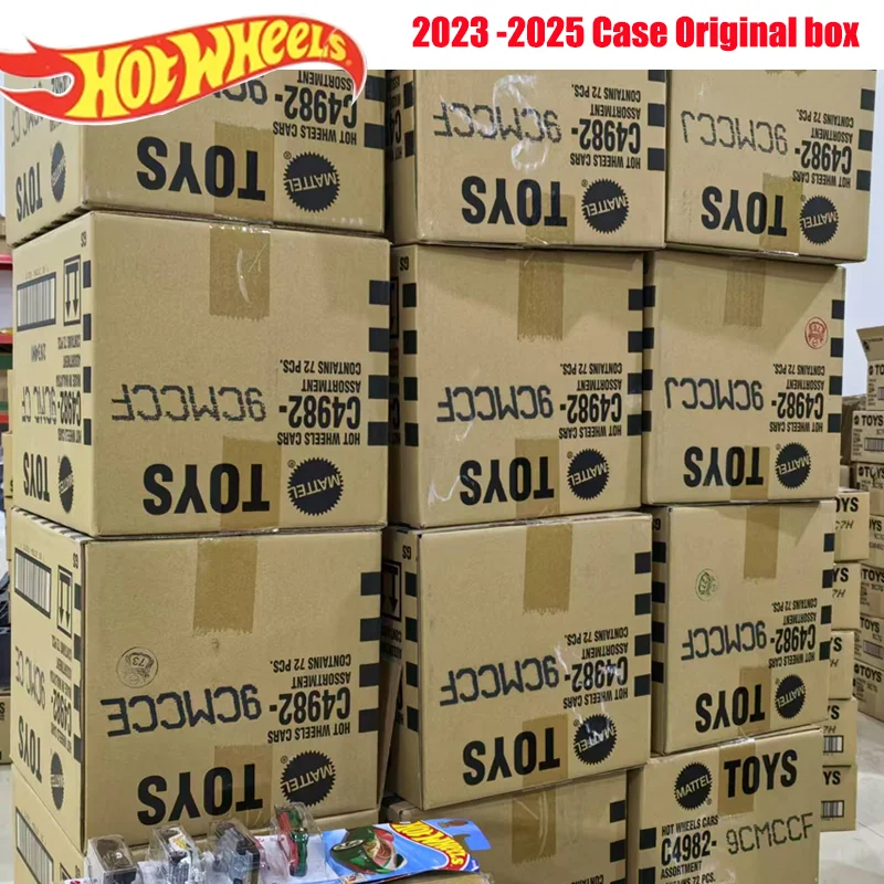 Mattel Hot Wheels 1/64 2024 2025 Case Original Box Unopened Include Sth Th Mainline Series Collectible Car Toys