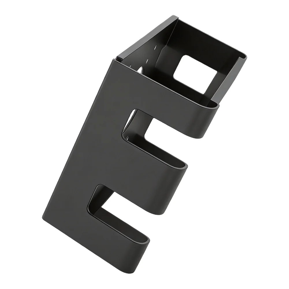 Under Desk Metal Laptop Mount for Mac Studio Provides Stable Platform for Laptop Use Without Risk of Slippage or Movement