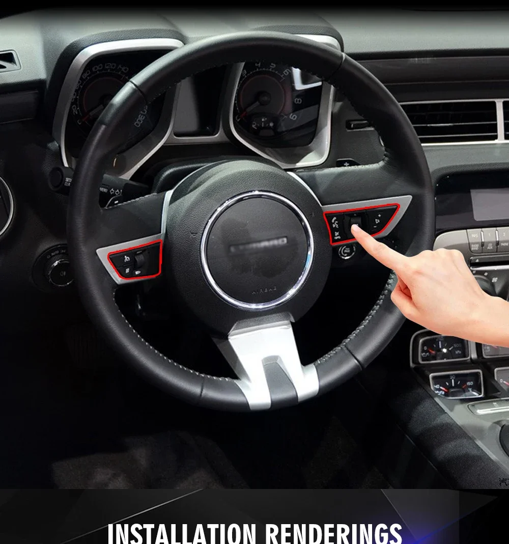 LINUX System Dashboard Virtual Cockpits Interactive Digital Instrument Car Speed Meter Odometer For Chevrolet Camaro 2008 ~ 2015