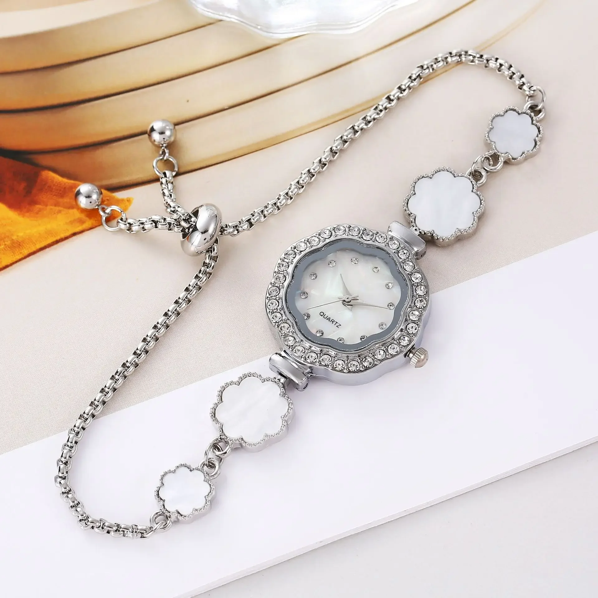 Ladies Reloj Para Mujer Fashion Floral Women's Watches Luxury Quartz Wristwatches Simple Casual Girls Bracelet Watch Clock Gifts