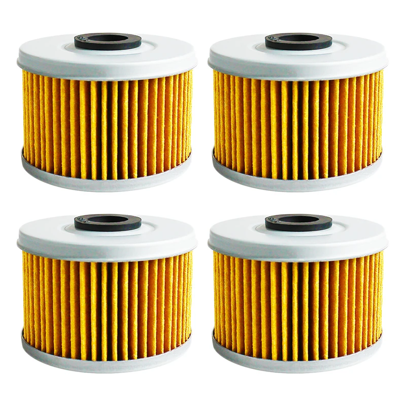 2/4/6 pcs Motorcycle Oil Filter For Honda ATC250SX ATC350X SXS 500 Fourtrax Rancher TRX 200 300 350 400 420 Foreman 450 500 520