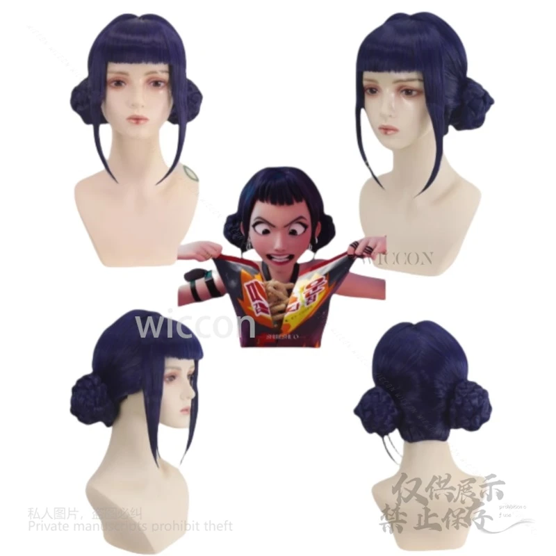 Película de Anime KPop Demon Hunters Superstar Rumi Mira Zoey 3 pelucas Cosplay pelo sintético resistente al calor pelo largo fiesta de Halloween