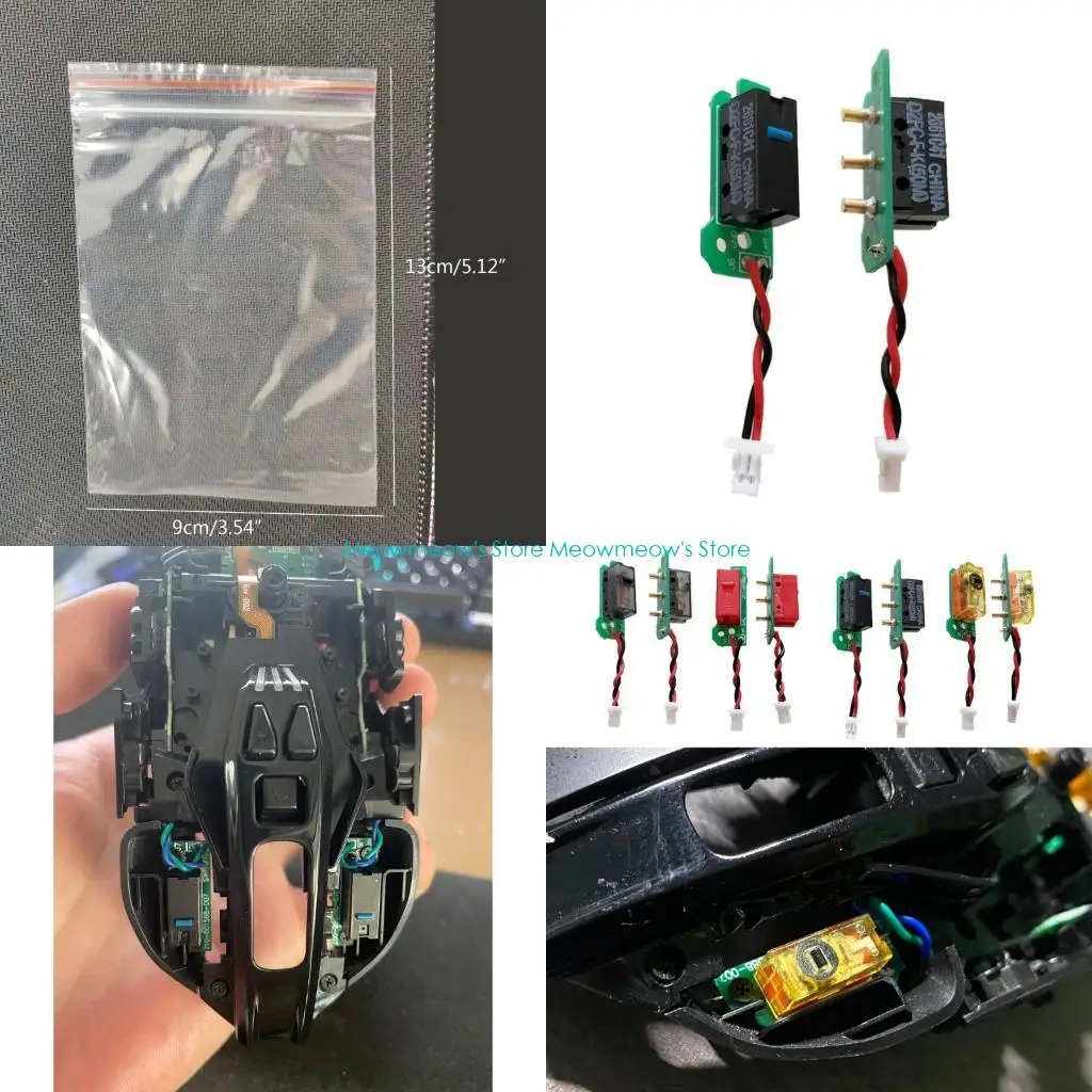 

W91A Mouse Repair Parts Mouse Micro Switch Button for Key Board for G900 G903 Gaming Mouse Button Board Cable