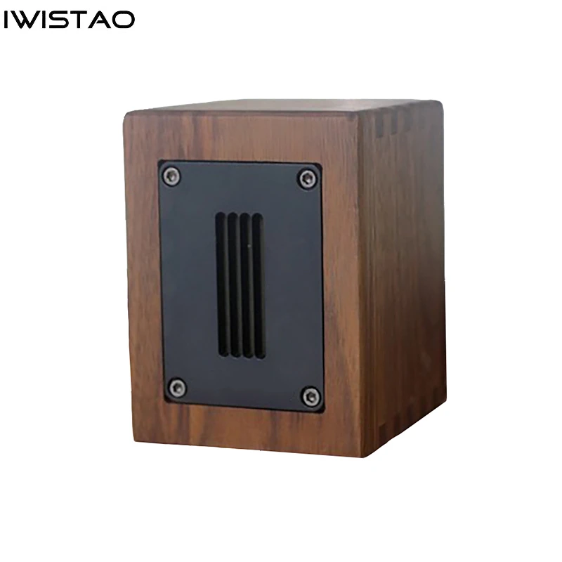 Aluminum Ribbon-Type External Super Tweeter 1 Piece in Exquisite Walnut Solid Wood Housing for Audiophiles HIFI Audio