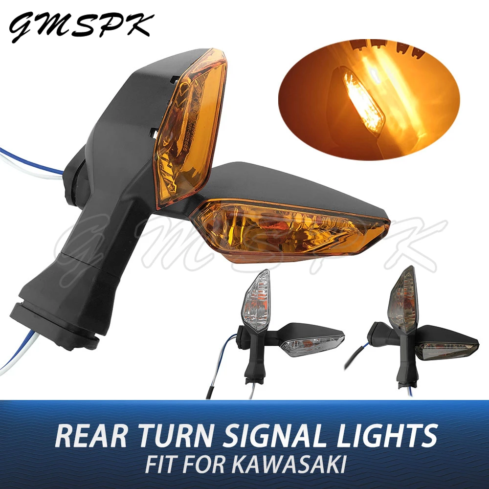 

Rear Turn Signal Indicator Light Blinker Lamp Fit for KAWASAKI Z1000SX ZX-10R ZX10R ZX-6R ZX6R NINJA 1000 650 400 300 250