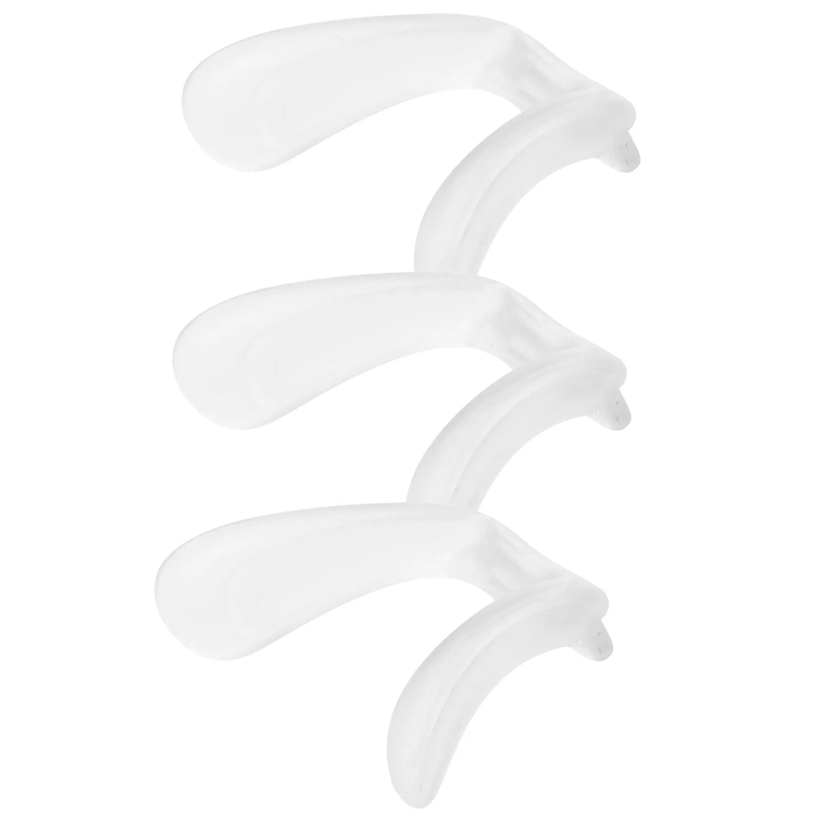 

Набор из 3 силиконовых накладок для носа медицинского класса для очков: комфортные, нескользящие, высокопрочные, сменные