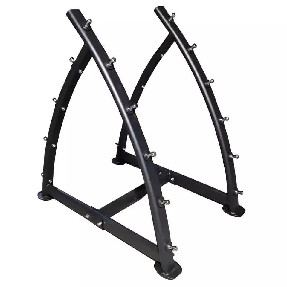 Commercial Fixed Barbell Power Rack Gym Bodybuilding Weight Training Equipment