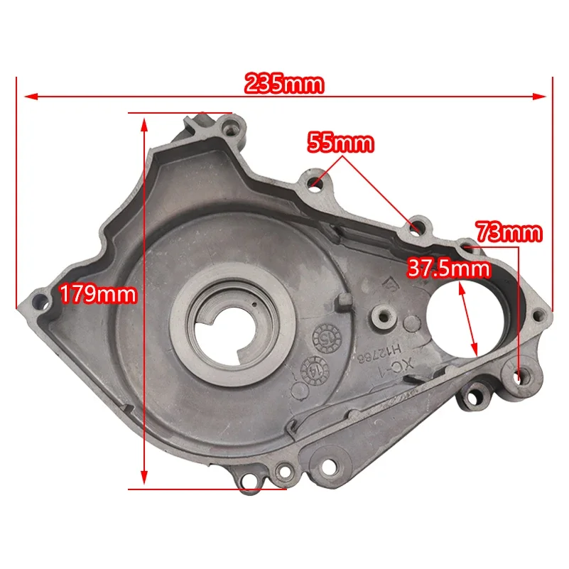 Down Engine Magnetor Side inner Cover 50CC 70CC 110CC 125CC Taotao ZongShen Lifan Dirt Bikes Pit Bike Parts ATV Quad