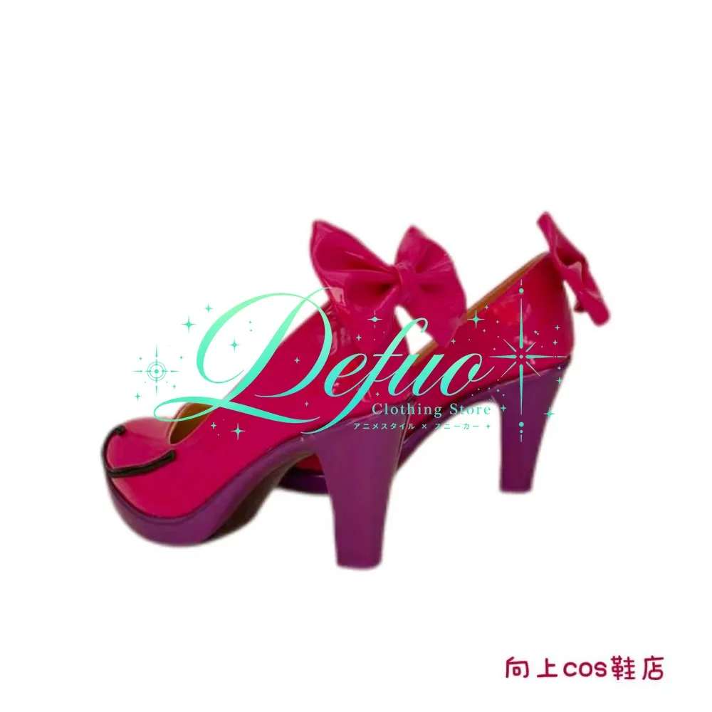 Anime Nightingale Spirit Princess Role Playing Shoes Hualing Customized Women's High Heels Halloween Party Props