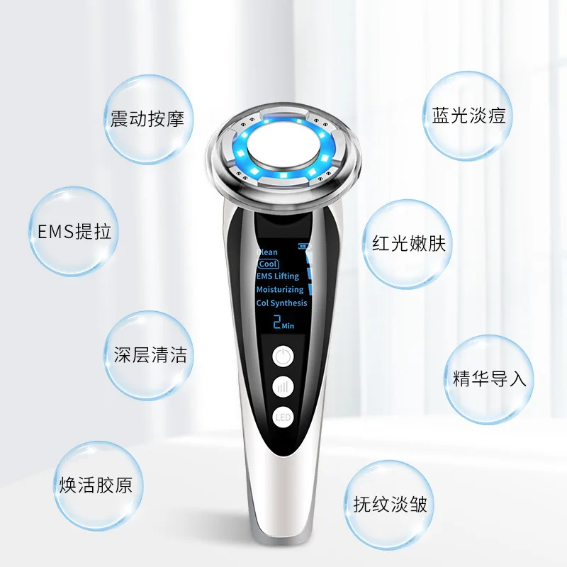 جهاز تجديد الجلد بالفوتون المكركركرنت EMS للاستخدام المنزلي