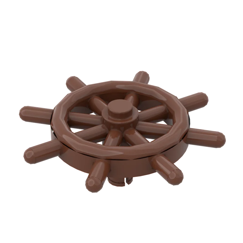 

10Pcs MOC Parts 4790 Boat Ship Wheel Compatible Bricks DIY Assmble Building Blocks Particle Kid Puzzle Brain Toy Gift