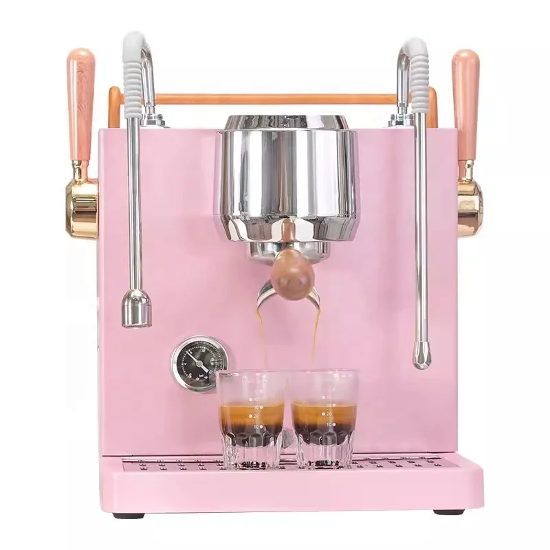 

3000W 15 Bar Italian Semi-Automatic Coffee Maker 58mm Commercial Extraction Head Small Coffee MakerCappuccino Milk Bubble Maker